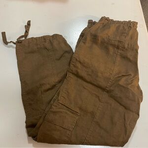 100% linen pants